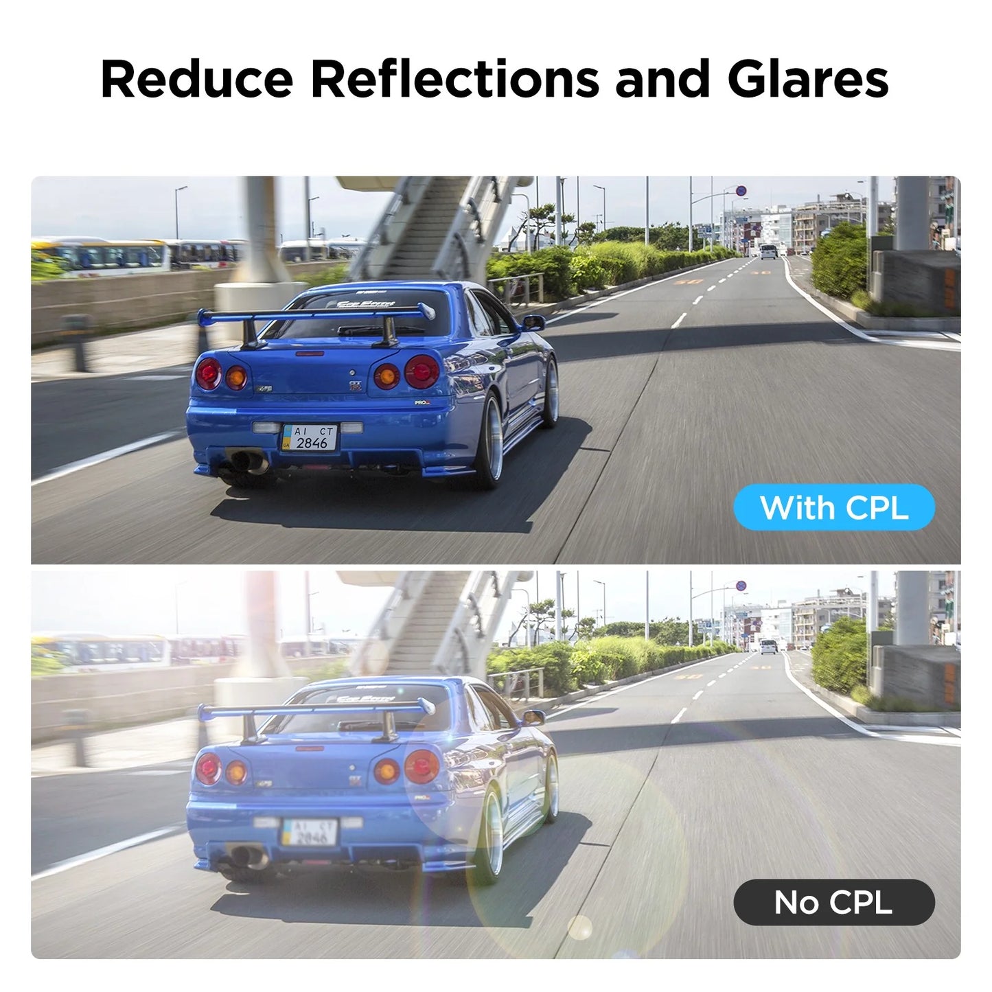 VIOFO CPL-200 Anti-Glare Circular Polarising Lens for A229/ A139/ A139Pro / T130 / WM1