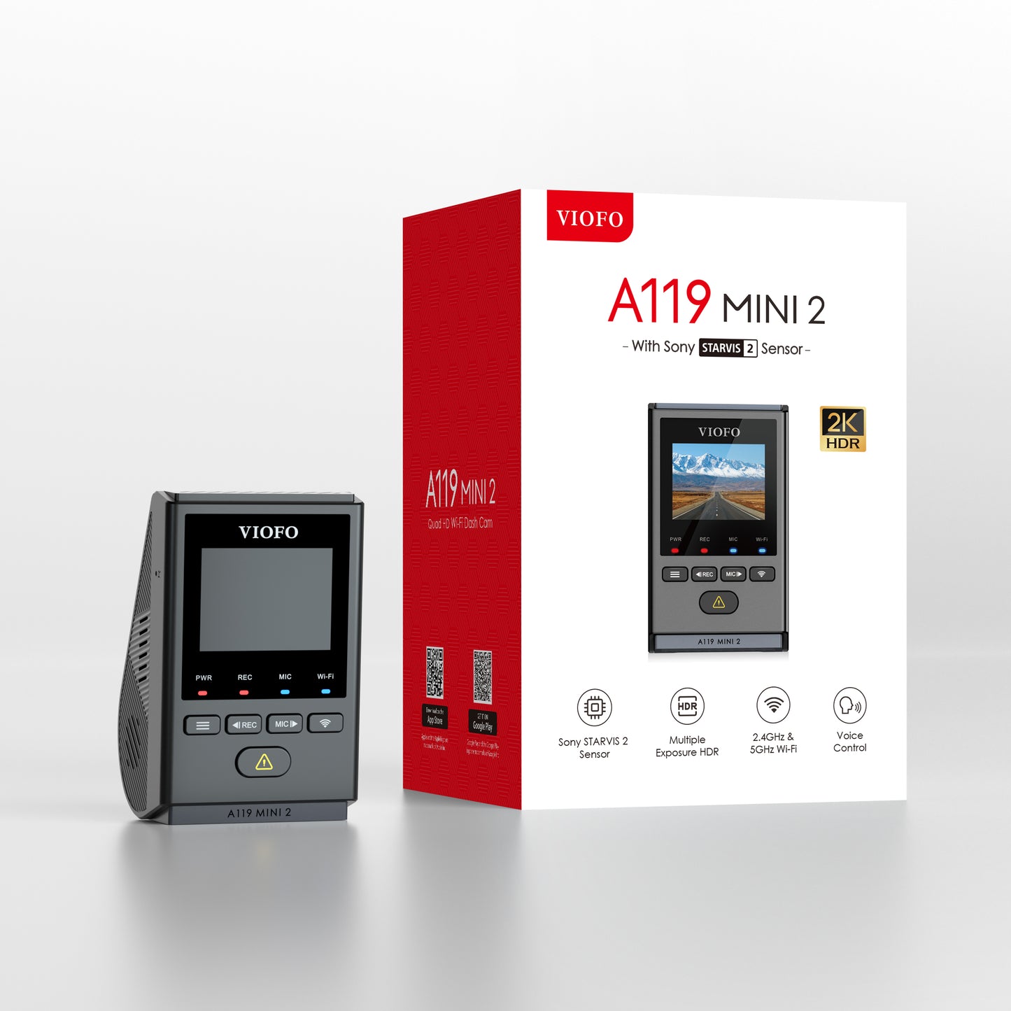packaging VIOFO A119 MIINI 2