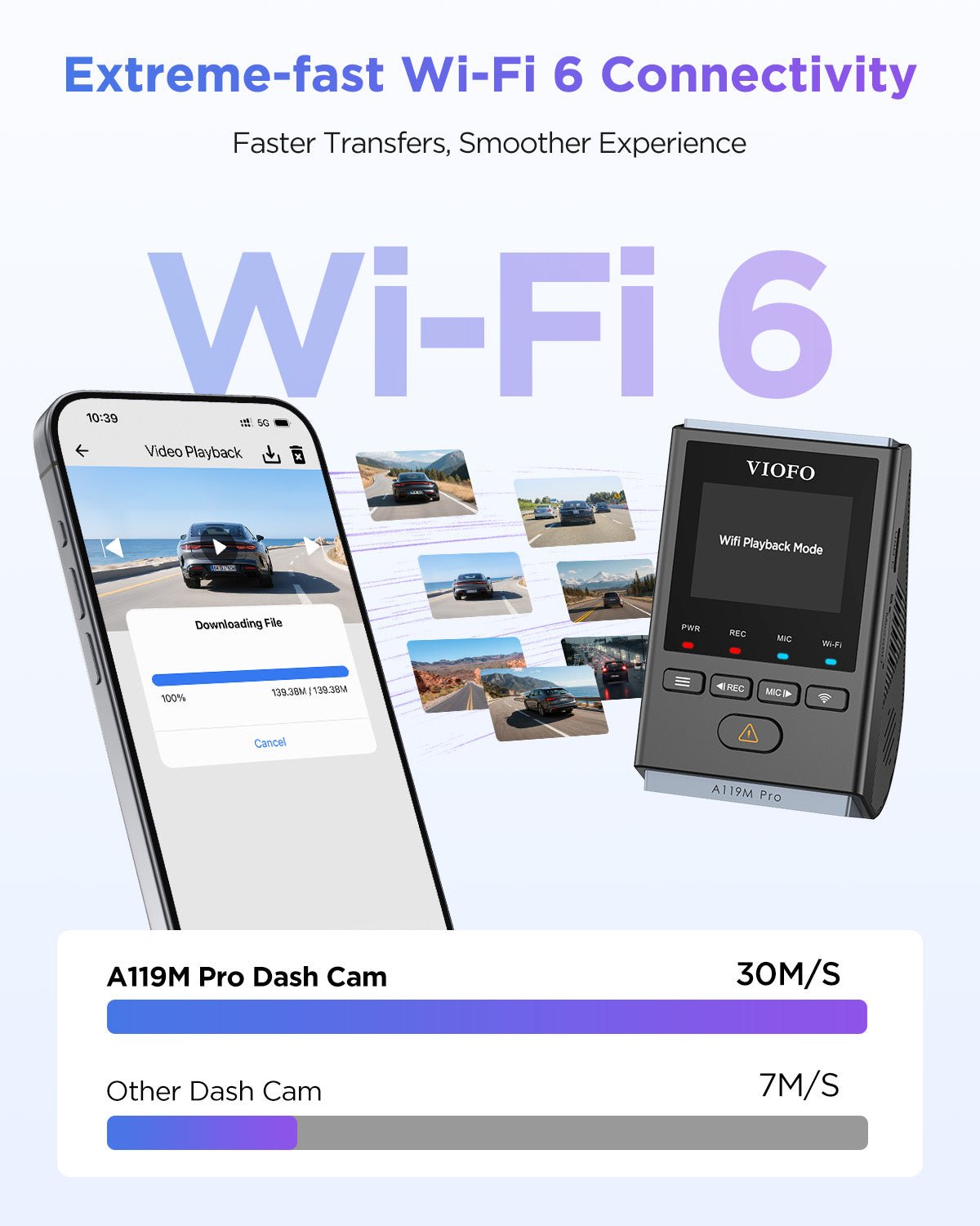 VIOFO A119M Pro (4K Front Only) Dash Camera