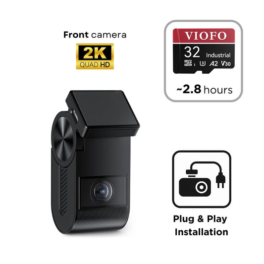 VIOFO VS1 (2K Front) - SD Card - Professional Installation