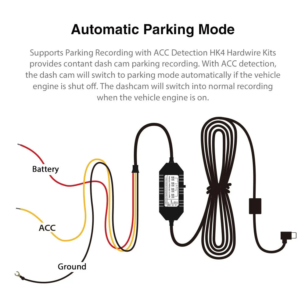 VIOFO HK4 Type-C Hardwire Kit