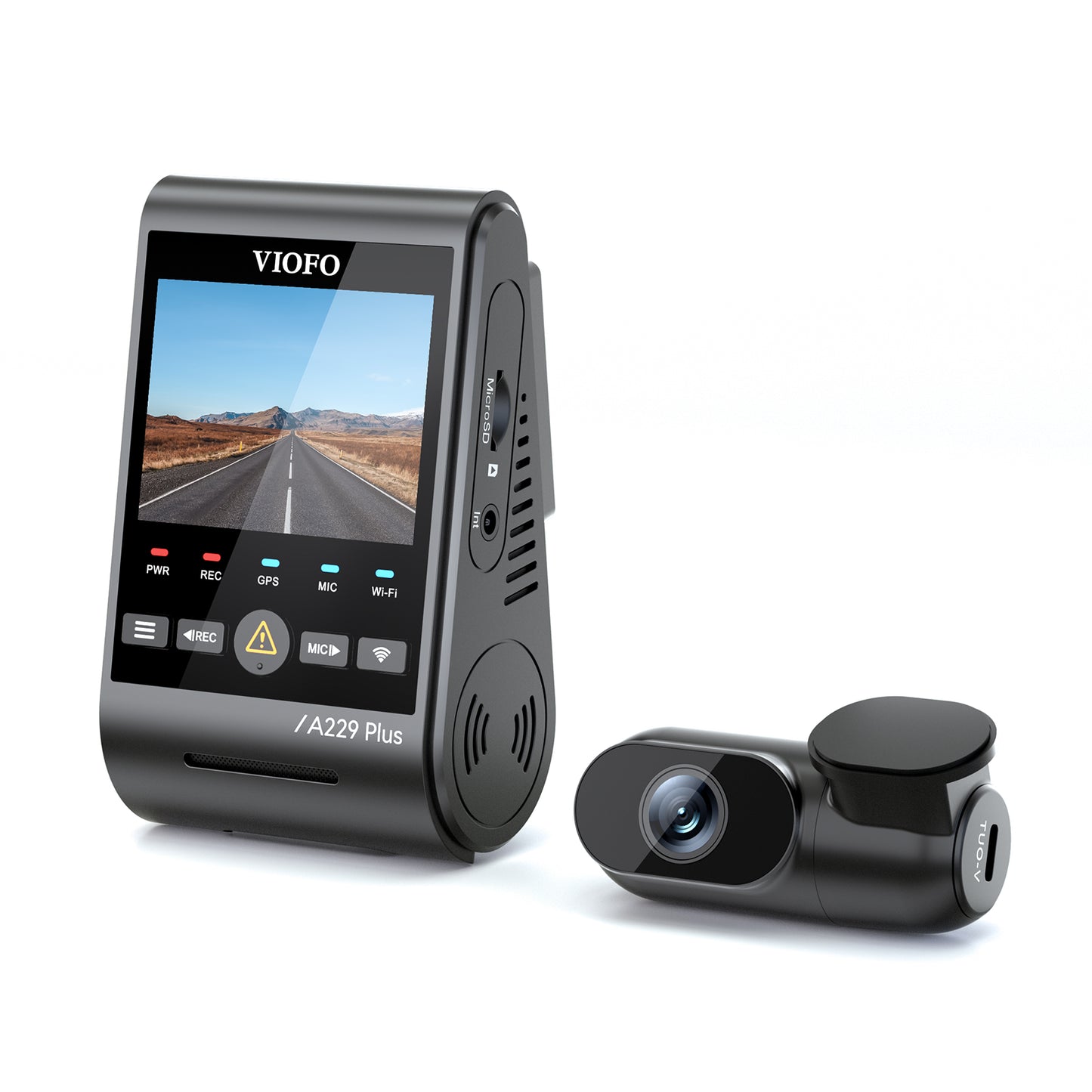 VIOFO A229 Plus 2-Channel (2K Front + 2K Rear) Dash Camera