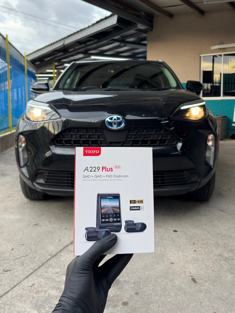 2023 Toyota Yaris Cross — VIOFO A229 Plus 3CH dashcam installation in Trinidad & Tobago