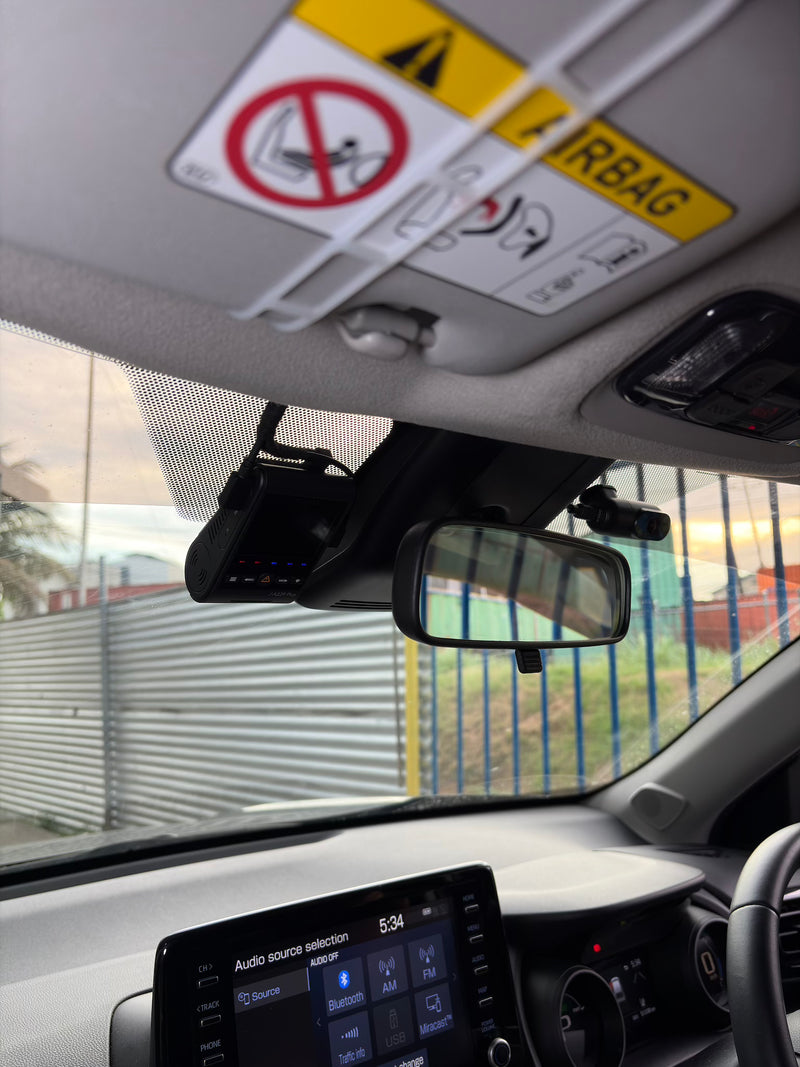 2023 Toyota Yaris Cross — VIOFO A229 Plus 3CH dashcam installation in Trinidad & Tobago