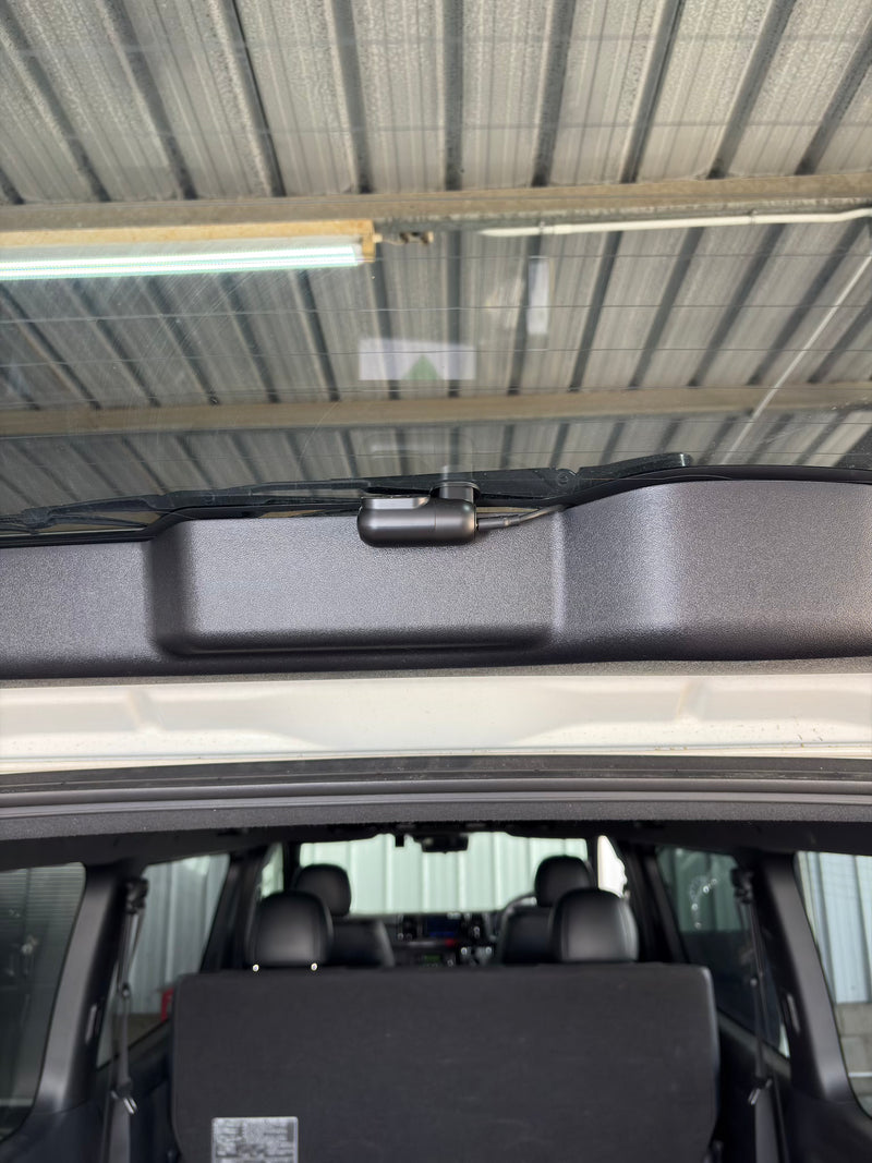 2020 Toyota Hiace — VIOFO A229 Pro 3CH dashcam installation in Trinidad & Tobago