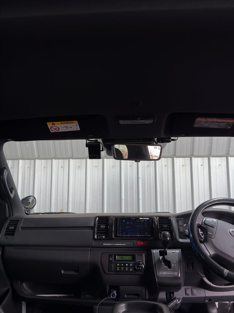 2020 Toyota Hiace — VIOFO A229 Pro 3CH dashcam installation in Trinidad & Tobago