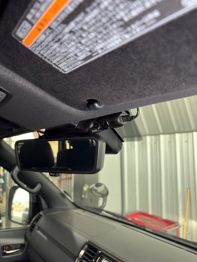 2020 Toyota Hiace — VIOFO A229 Pro 3CH dashcam installation in Trinidad & Tobago