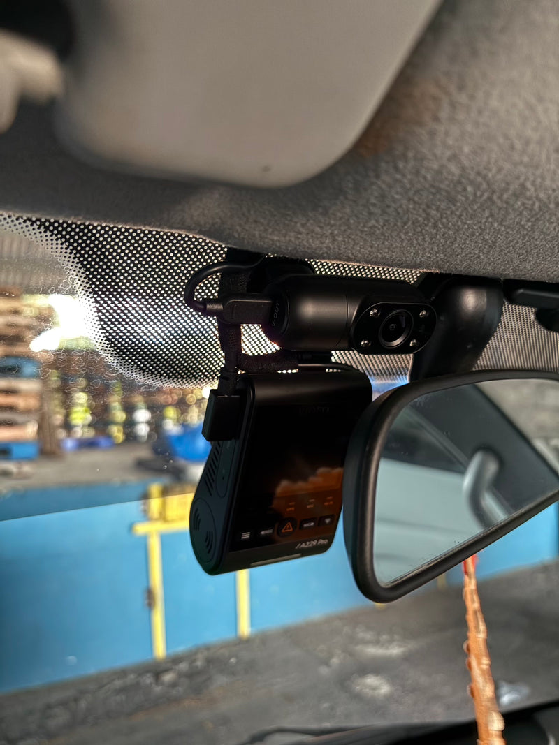 2015 Kia K2700 — VIOFO A229 Pro 3CH dashcam installation in Trinidad & Tobago