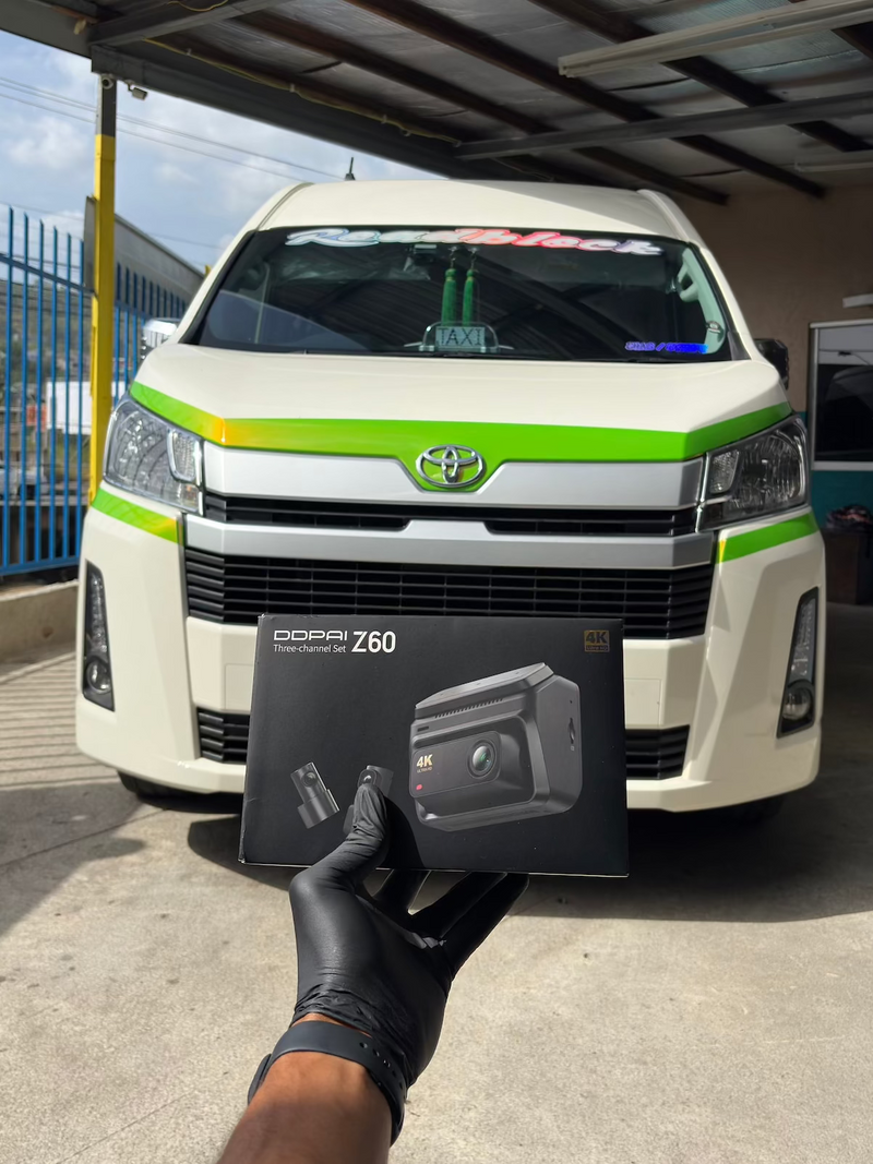 2026 Toyota Hiace — DDPAI Z60 dashcam installation in Trinidad & Tobago