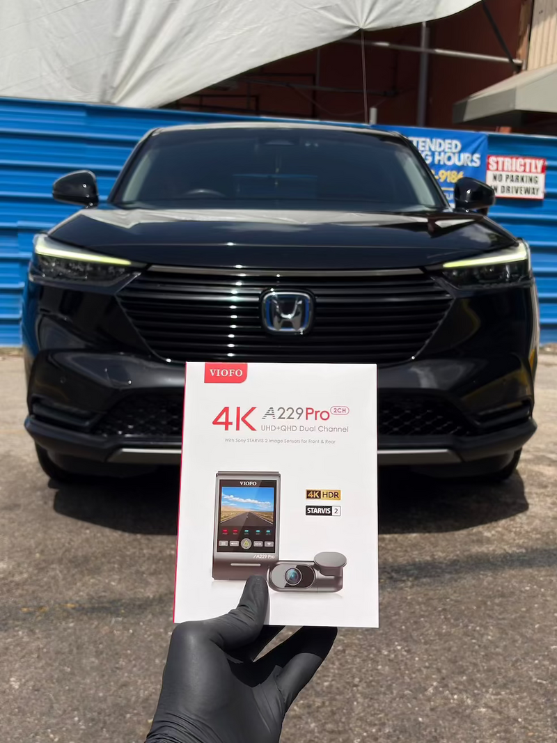2024 Honda Vezel — VIOFO A229 Pro 2CH dashcam installation in Trinidad & Tobago