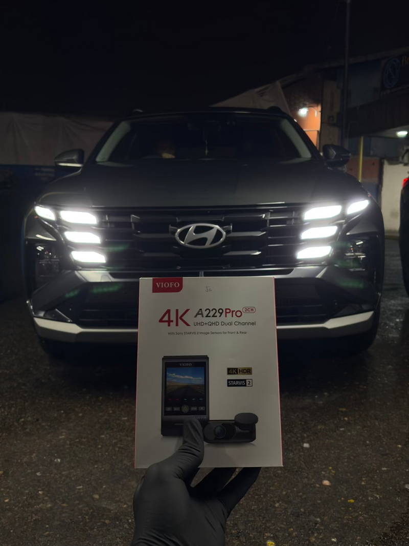 2026 Hyundai Tucson — VIOFO A229 Pro 2CH dashcam installation in Trinidad & Tobago