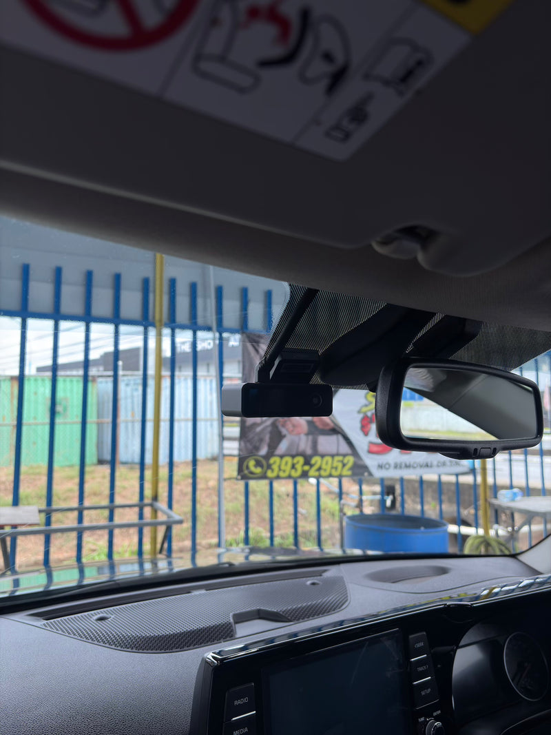 2021 Kia Seltos — Pelsee P1 Duo dashcam installation in Trinidad & Tobago