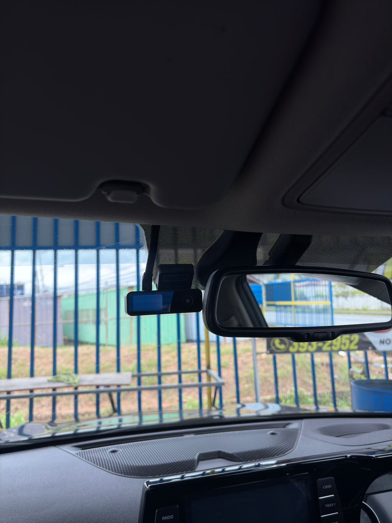 2021 Kia Seltos — Pelsee P1 Duo dashcam installation in Trinidad & Tobago