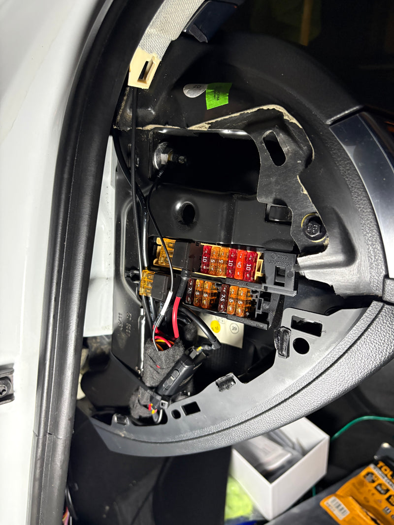 2012 Audi A6 — VIOFO A329S dashcam installation in Trinidad & Tobago