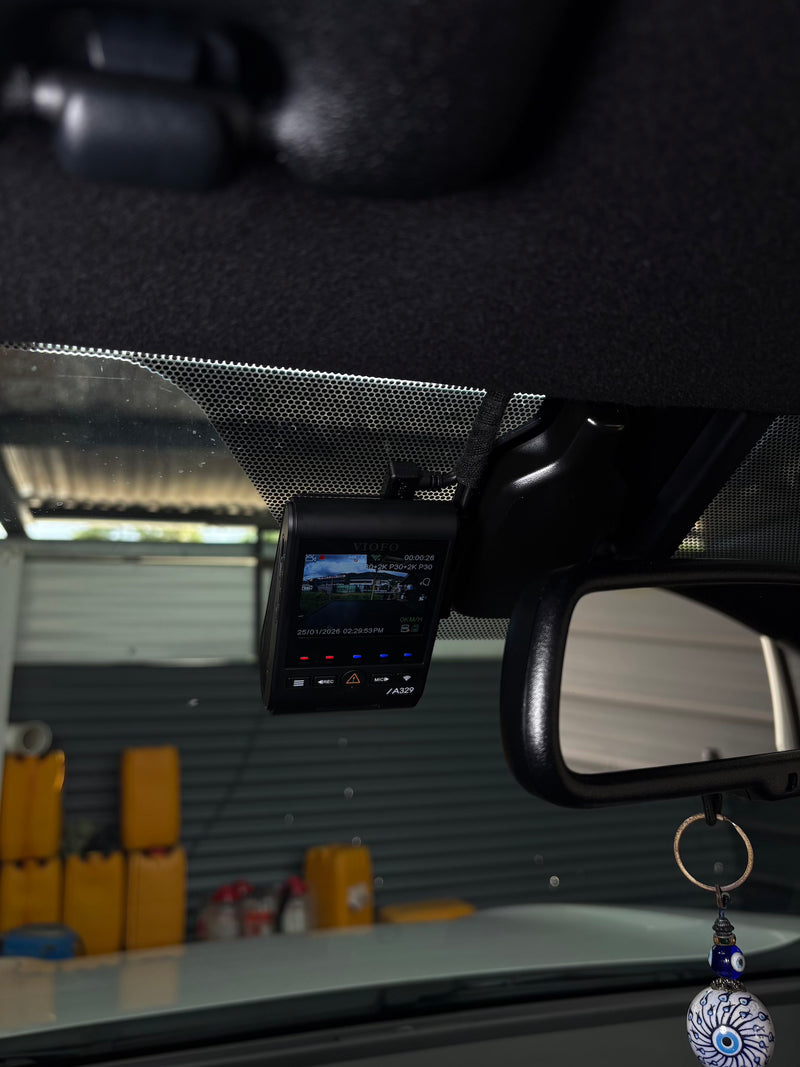 2025 Mazda BT-50 — VIOFO A329S 3CH dashcam installation in Trinidad & Tobago