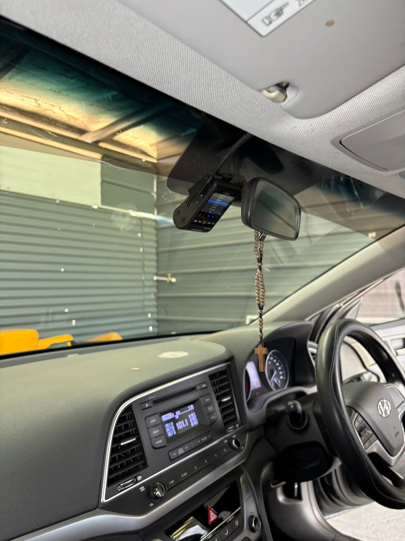 2016 Hyundai Elantra — VIOFO A229 Plus 2CH dashcam installation in Trinidad & Tobago