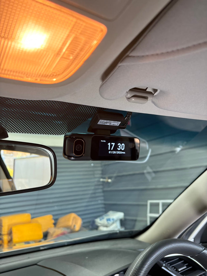 2020 Honda Civic — Botslab DC-BD08-M5 dashcam installation in Trinidad & Tobago