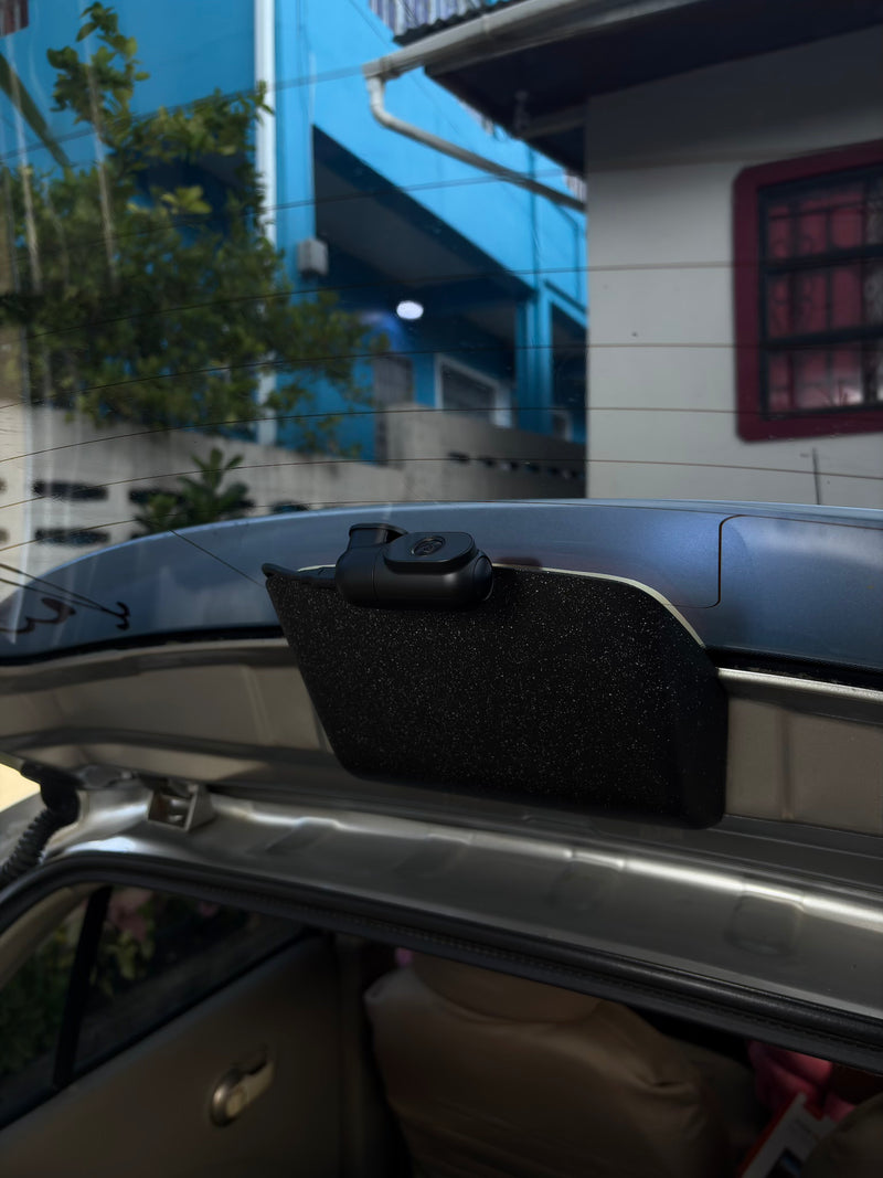 2003 Nissan March — VIOFO A229 Plus 2CH dashcam installation in Trinidad & Tobago