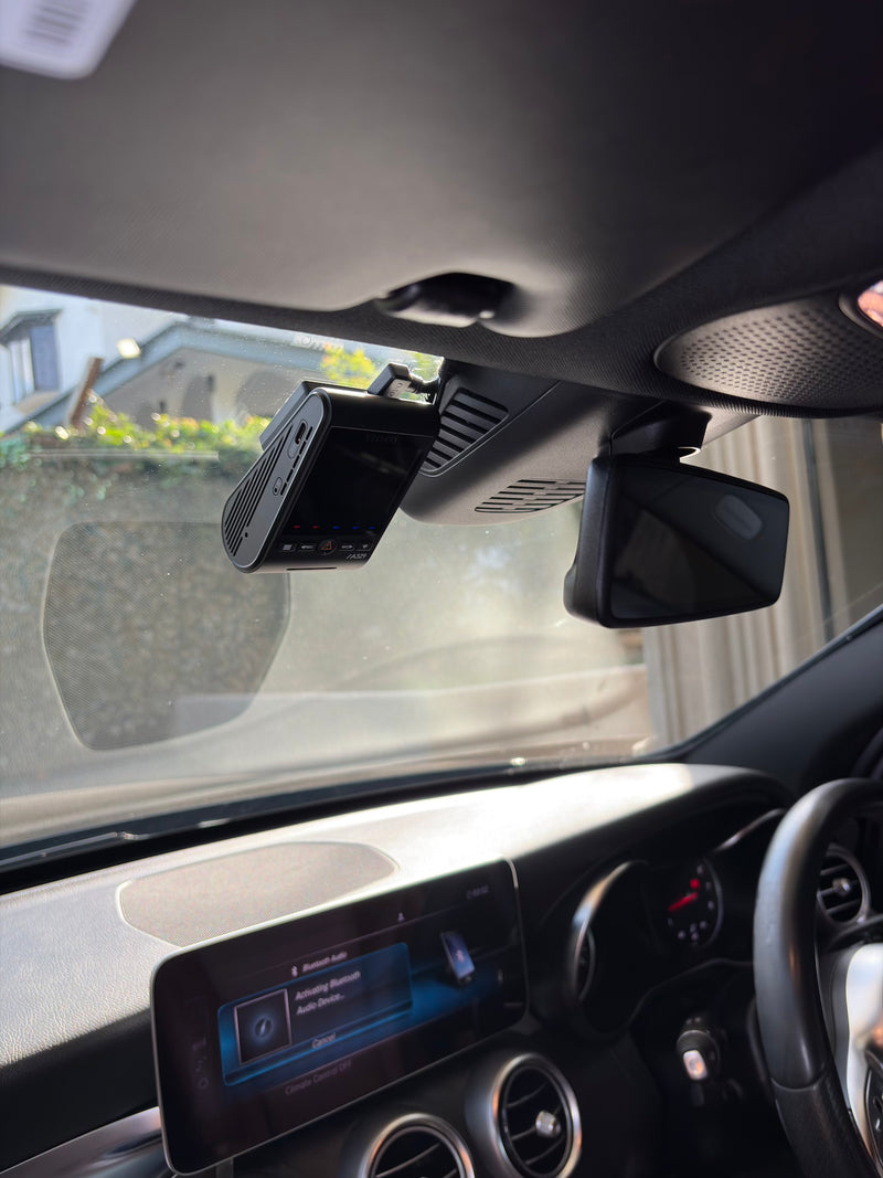 2019 Mercedes C300 — VIOFO A329S 2CH dashcam installation in Trinidad & Tobago