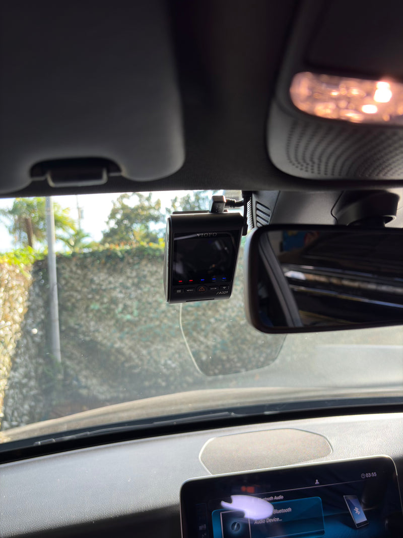2019 Mercedes C300 — VIOFO A329S 2CH dashcam installation in Trinidad & Tobago