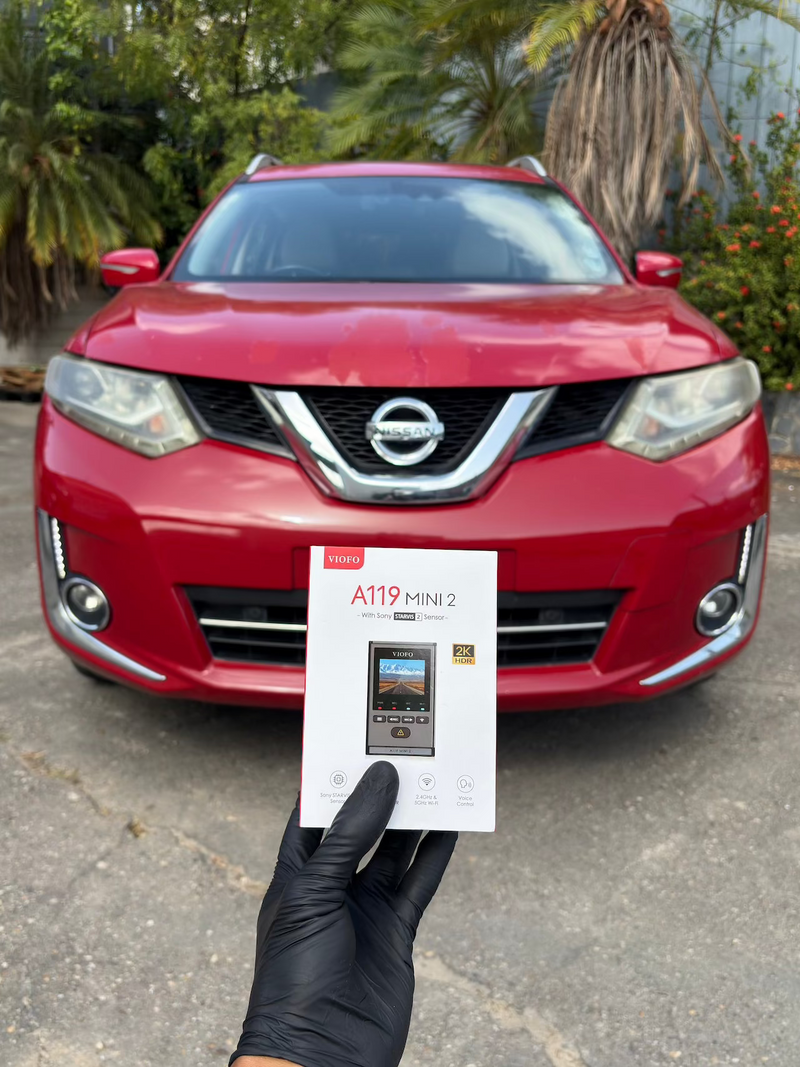 2017 Nissan X-Trail — VIOFO A119 Mini 2 dashcam installation in Trinidad & Tobago