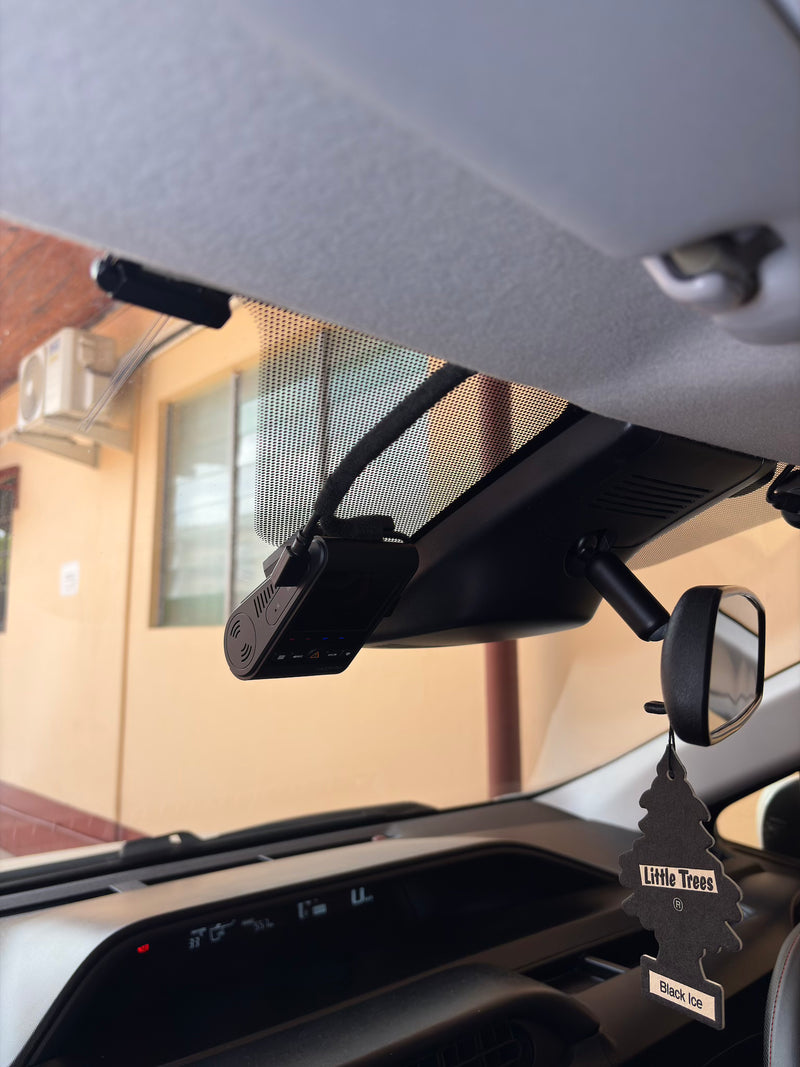 2017 Toyota Aqua — VIOFO A229 Pro 3CH dashcam installation in Trinidad & Tobago