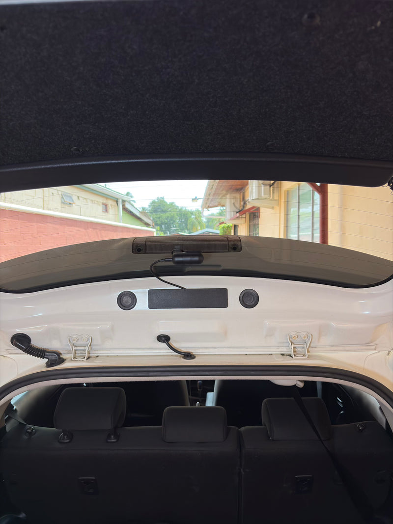 2017 Toyota Aqua — VIOFO A229 Pro 3CH dashcam installation in Trinidad & Tobago