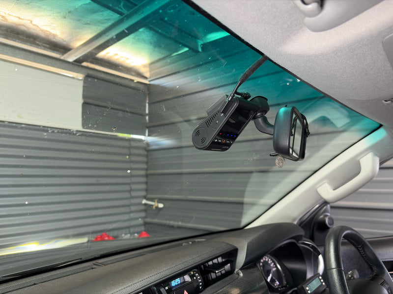 2023 Toyota Hilux — VIOFO A229 Plus 2CH dashcam installation in Trinidad & Tobago