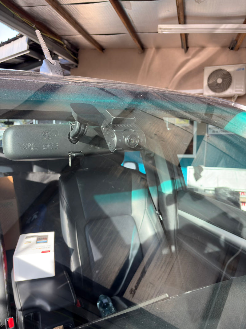 2023 Toyota Hilux — VIOFO A229 Plus 2CH dashcam installation in Trinidad & Tobago