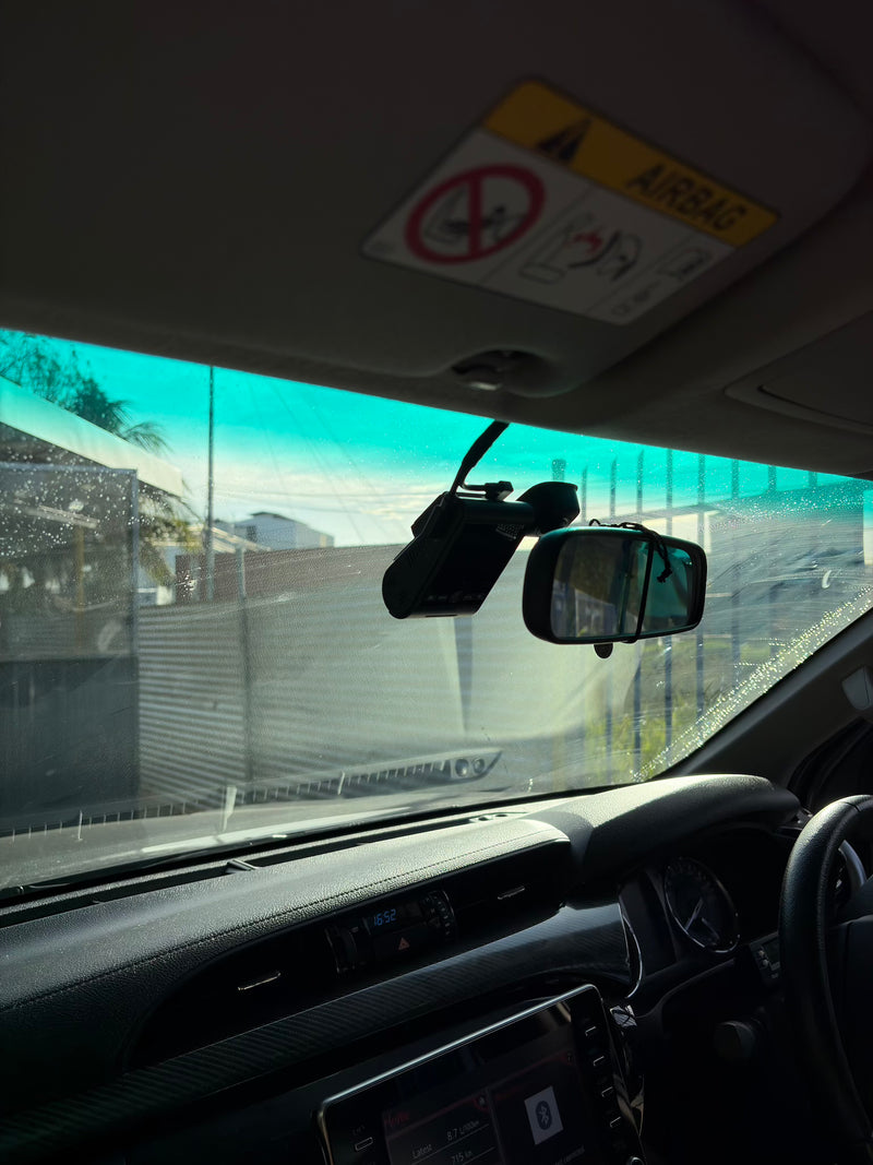 2023 Toyota Hilux — VIOFO A229 Plus 2CH dashcam installation in Trinidad & Tobago
