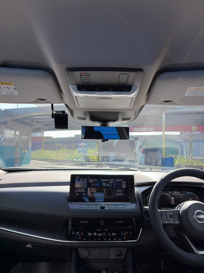 2024 Nissan X-Trail — VIOFO A229 Plus 2CH dashcam installation in Trinidad & Tobago