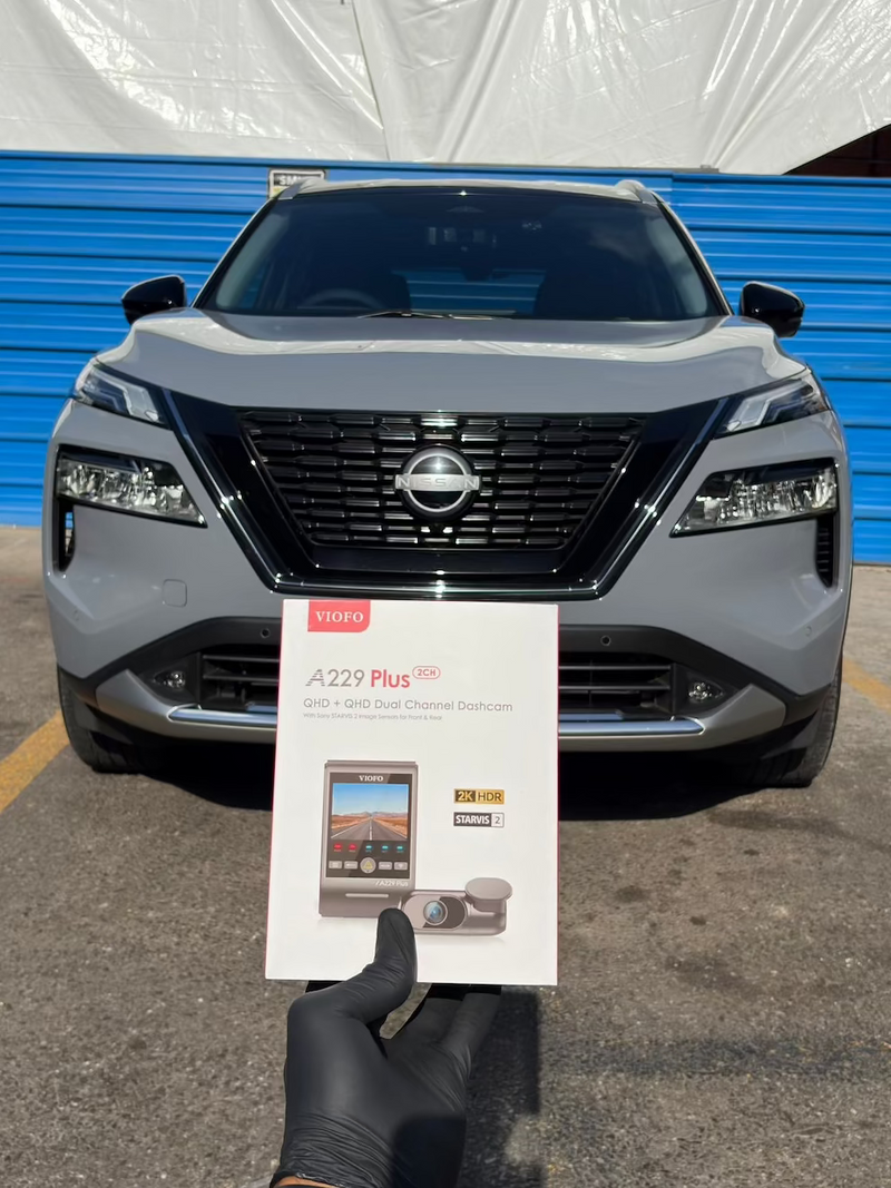 2024 Nissan X-Trail — VIOFO A229 Plus 2CH dashcam installation in Trinidad & Tobago