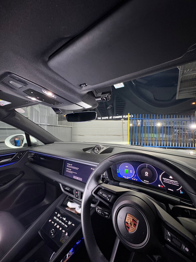 2025 Porsche Macan EV — VIOFO A329S 3CH dashcam installation in Trinidad & Tobago