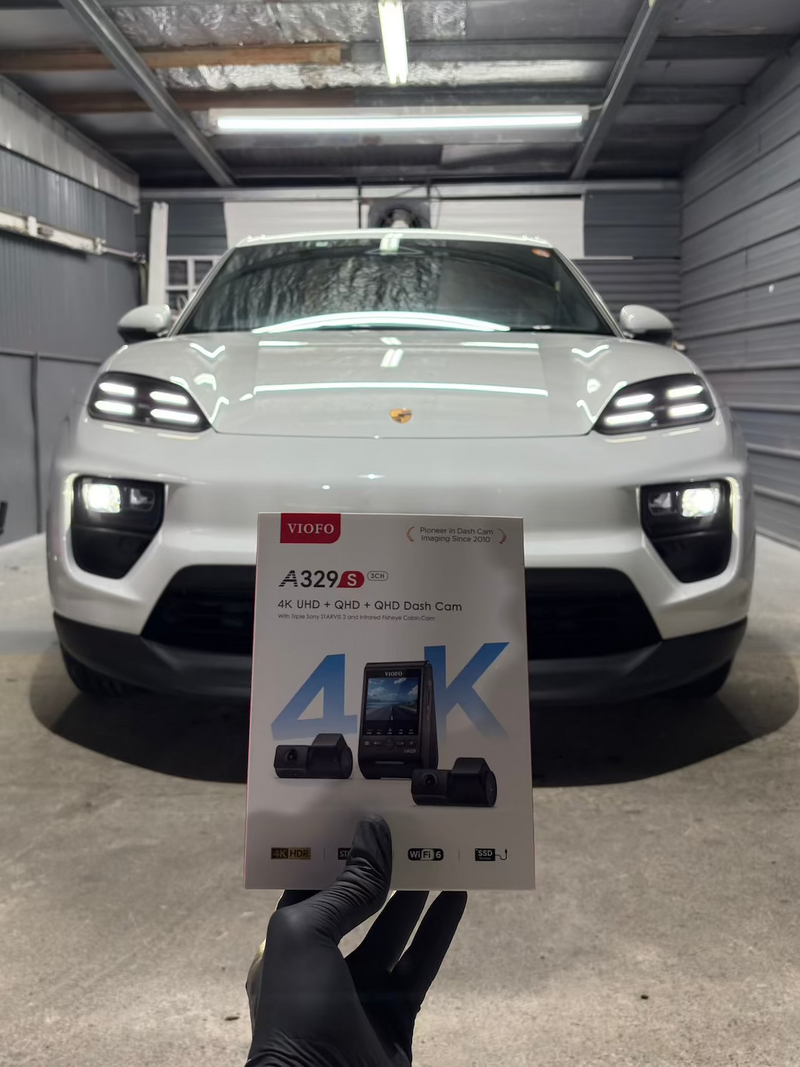 2025 Porsche Macan EV — VIOFO A329S 3CH dashcam installation in Trinidad & Tobago