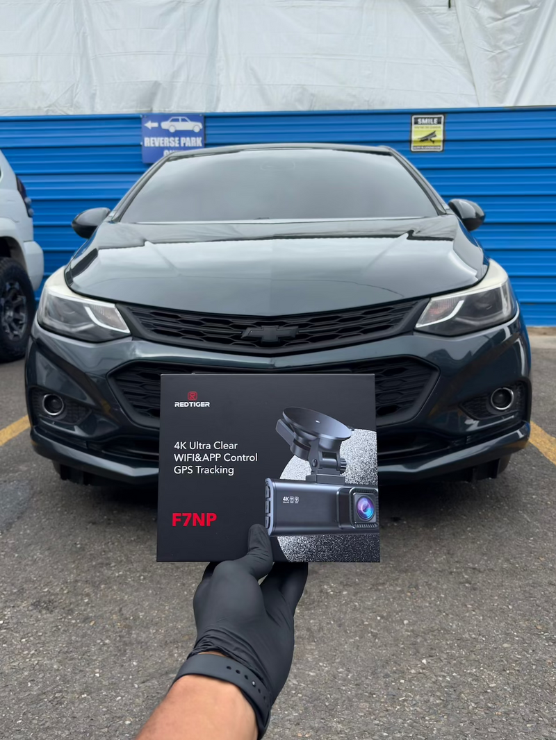 2018 Chevrolet Cruz — Redtiger F7NP dashcam installation in Trinidad & Tobago