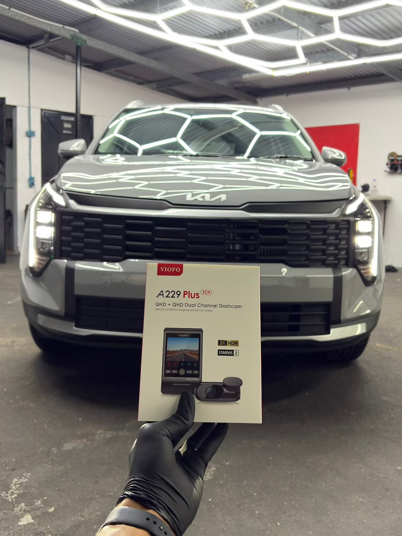 2026 Kia Sportage — VIOFO A229 Plus 3CH dashcam installation in Trinidad & Tobago