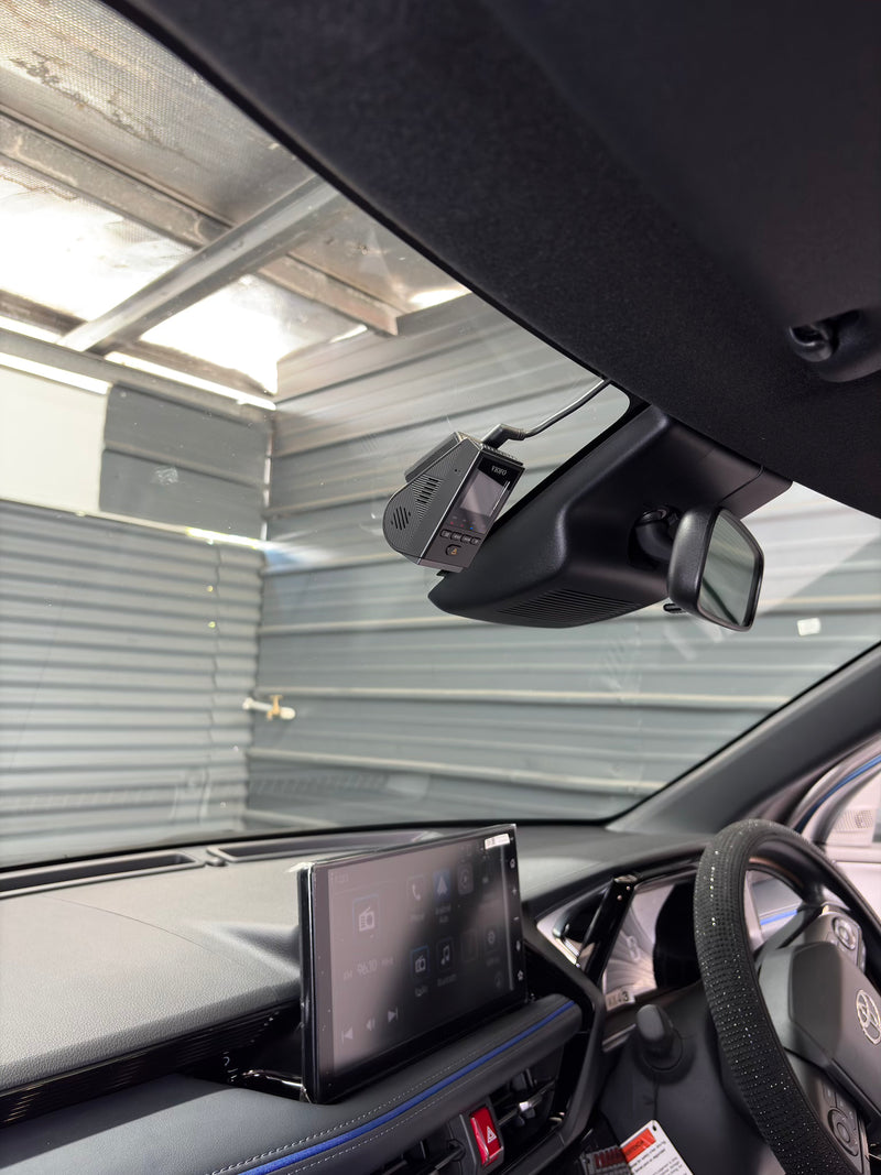 2025 Toyota Yaris Cross — VIOFO A119 Mini 2 dashcam installation in Trinidad & Tobago