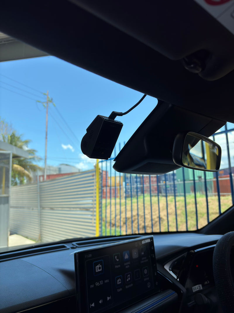 2025 Toyota Yaris Cross — VIOFO A119 Mini 2 dashcam installation in Trinidad & Tobago