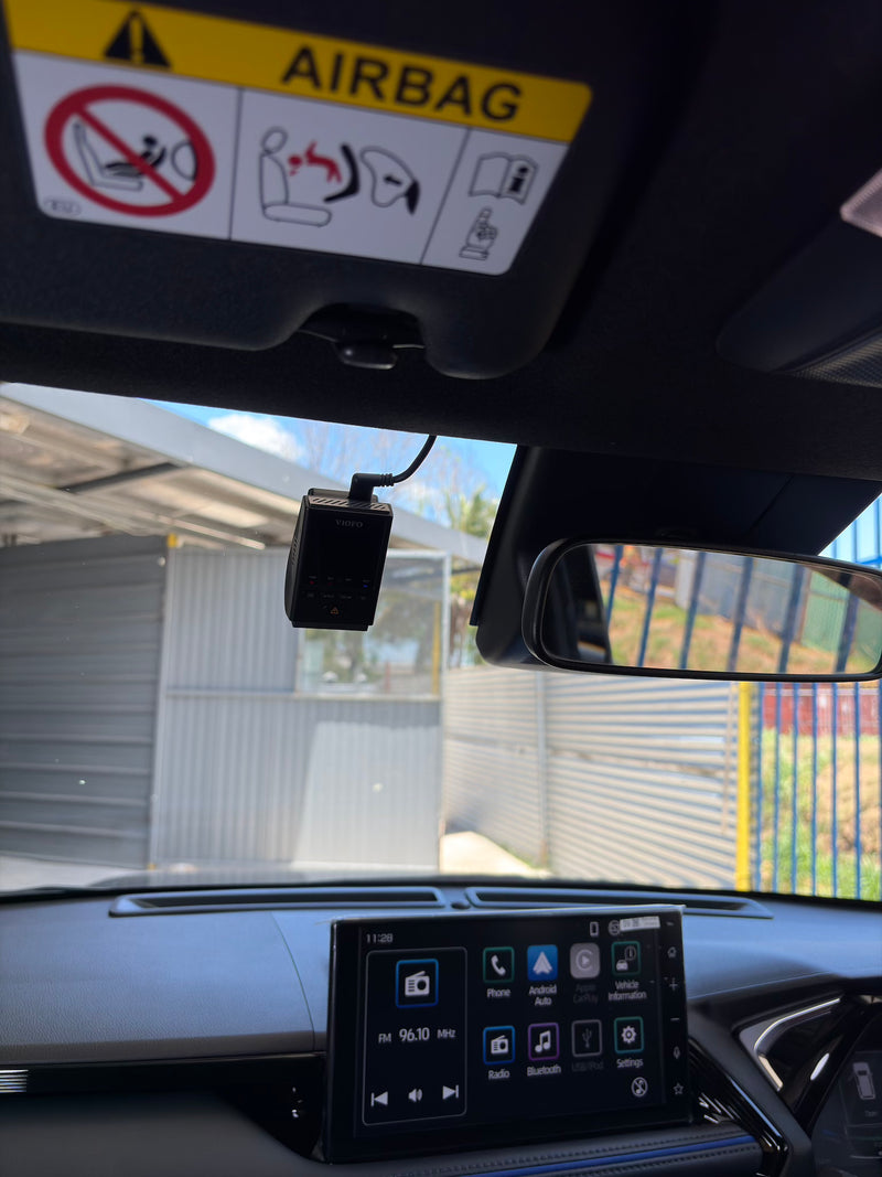 2025 Toyota Yaris Cross — VIOFO A119 Mini 2 dashcam installation in Trinidad & Tobago
