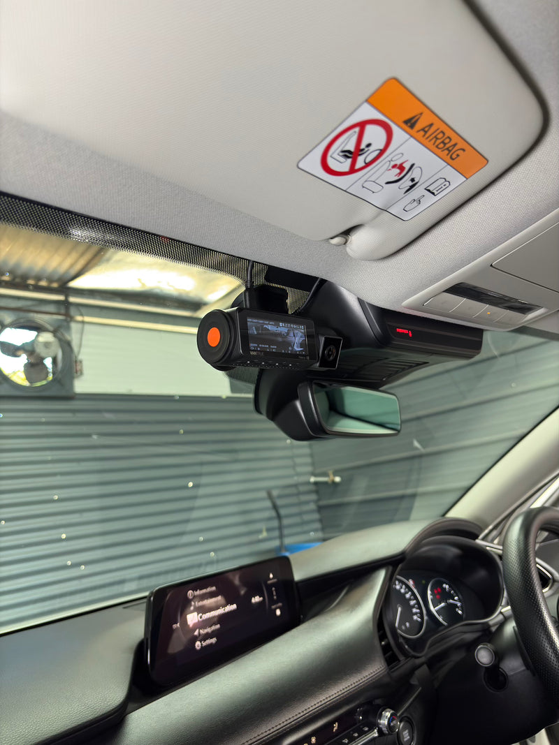 2024 Mazda 3 — VANTRUE Nexus 5S dashcam installation in Trinidad & Tobago