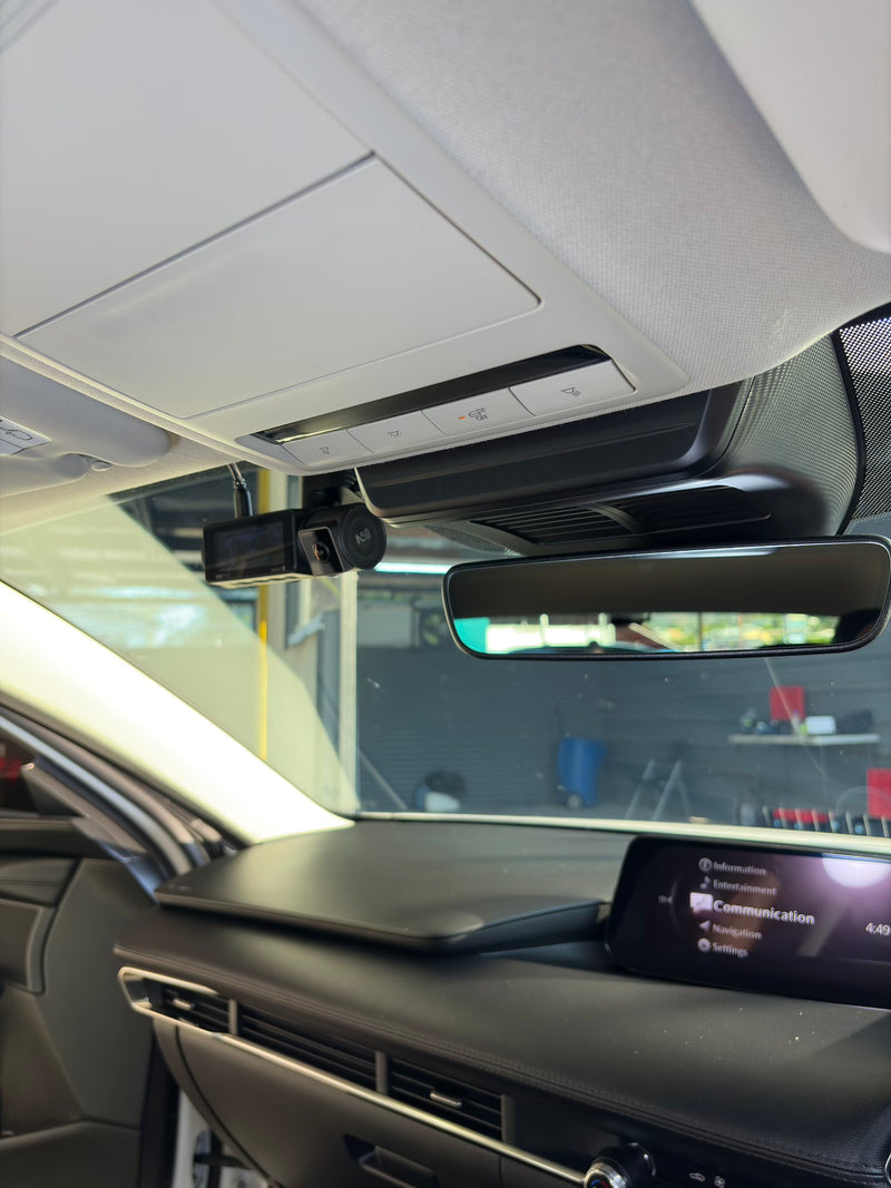 2024 Mazda 3 — VANTRUE Nexus 5S dashcam installation in Trinidad & Tobago