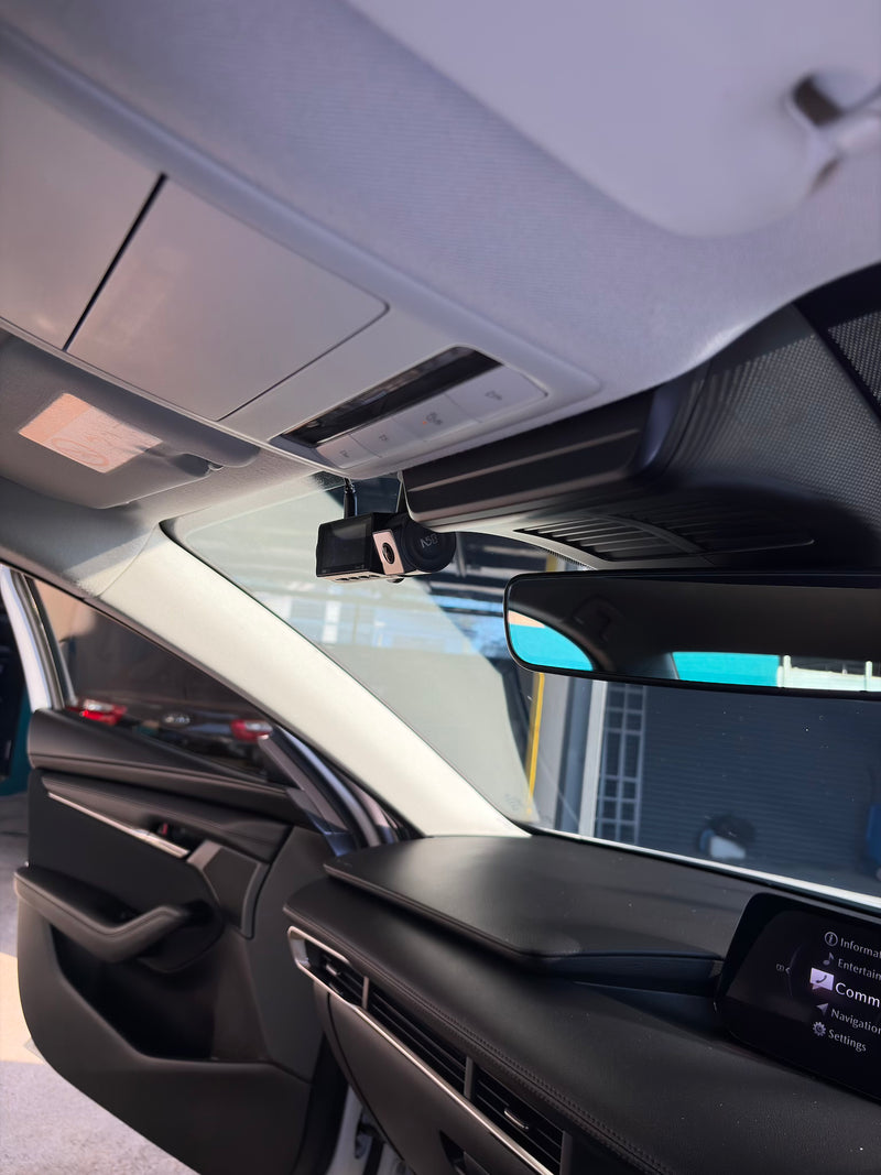 2024 Mazda 3 — VANTRUE Nexus 5S dashcam installation in Trinidad & Tobago