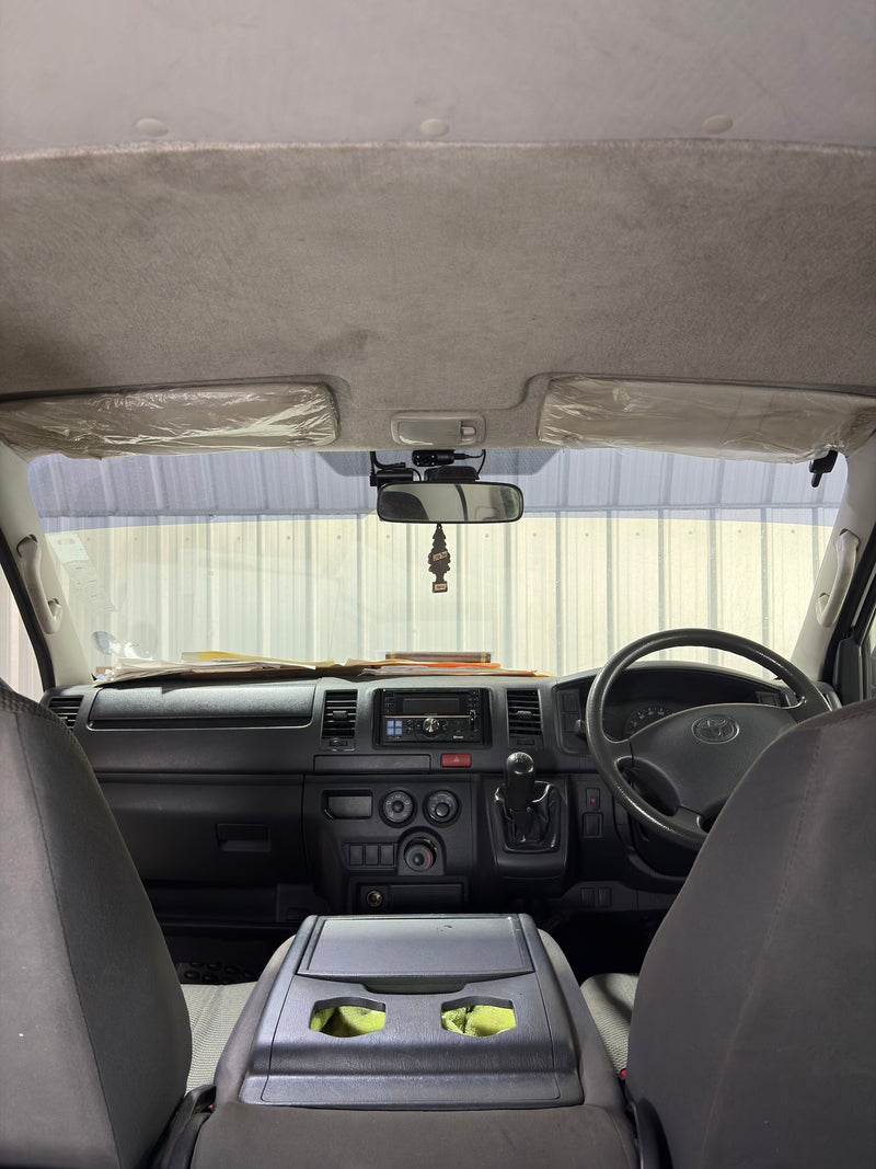 2011 Toyota Hiace — VIOFO A229 Pro 3CH dashcam installation in Trinidad & Tobago