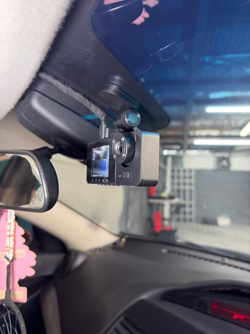 2010 Mazda 3 — Prilotte 4K 3CH dashcam installation in Trinidad & Tobago