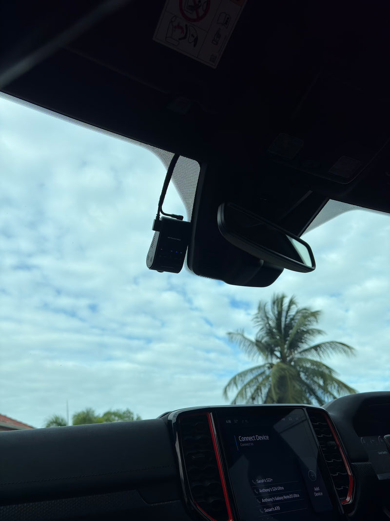 2023 Ford Ranger Raptor — VIOFO A229 Plus 2CH dashcam installation in Trinidad & Tobago