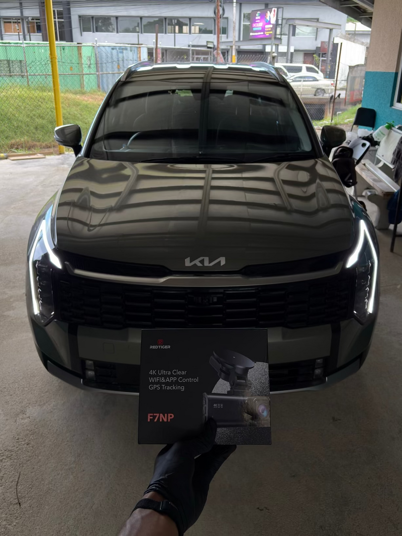 2026 Kia Sportage — Redtiger F7NP dashcam installation in Trinidad & Tobago