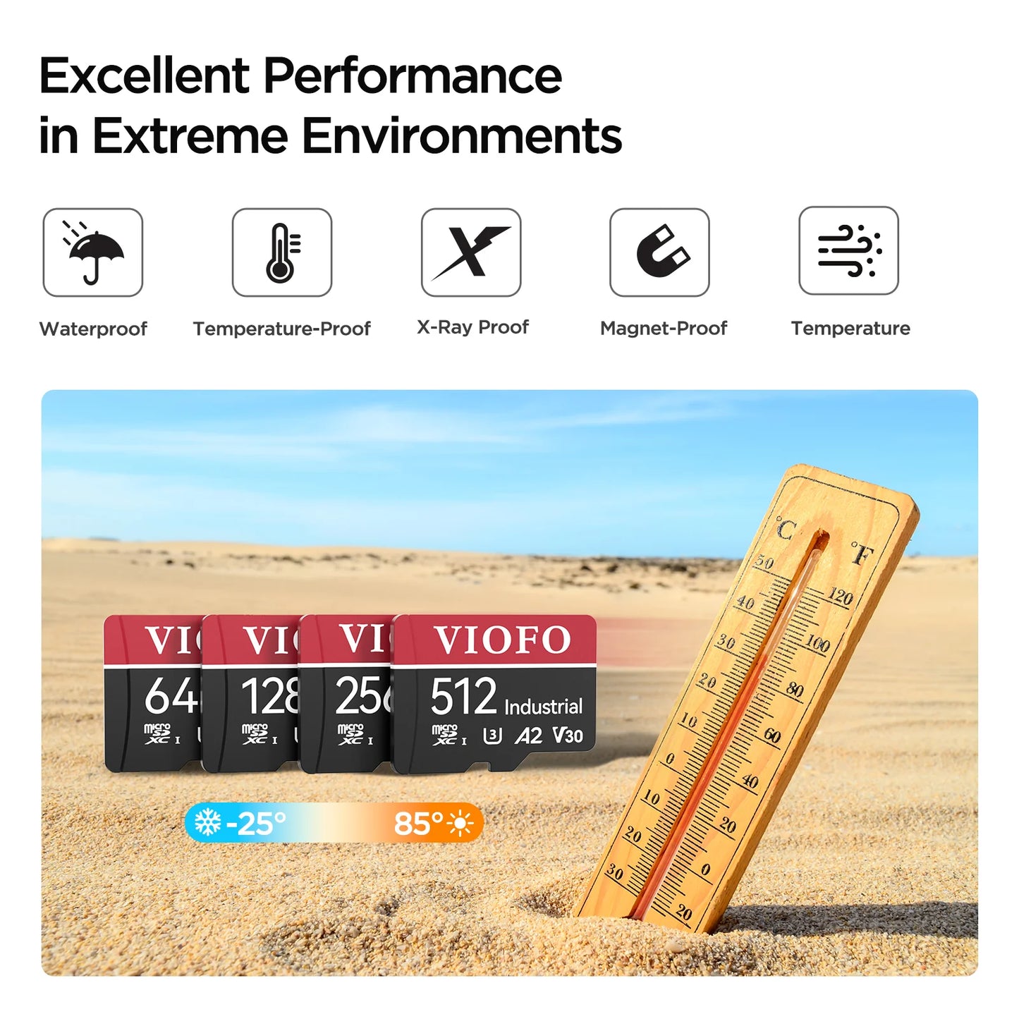 VIOFO 32GB Industrial Grade MicroSD